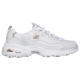 Skechers Layered Quarter Webbing Eyelet